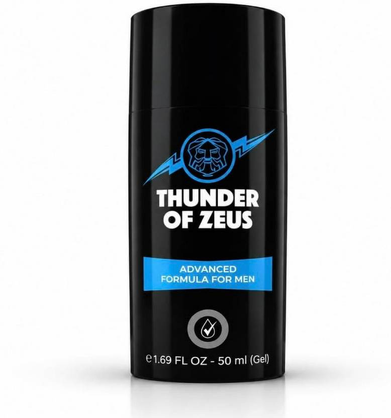 Berry Bliss Thunder of Zeus Advanced Formula Gel for Men | Smooth Absorption Non-Sticky Daily Wellness Massage Gel