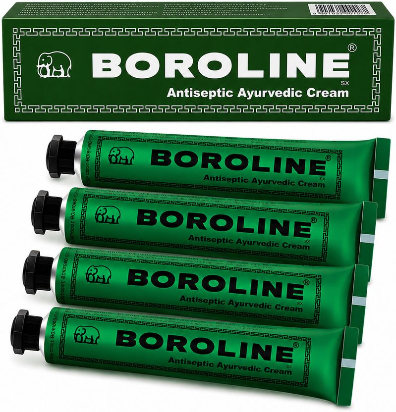 BOROLINE Antiseptic Ayurvedic Cream, Pack of 4 · 19 g (76 g total) - Image 3