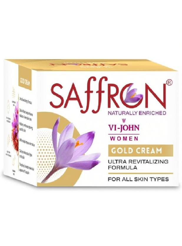 VI-JOHN WOMEN Saffron Gold Fairness Cream Pack Of 1