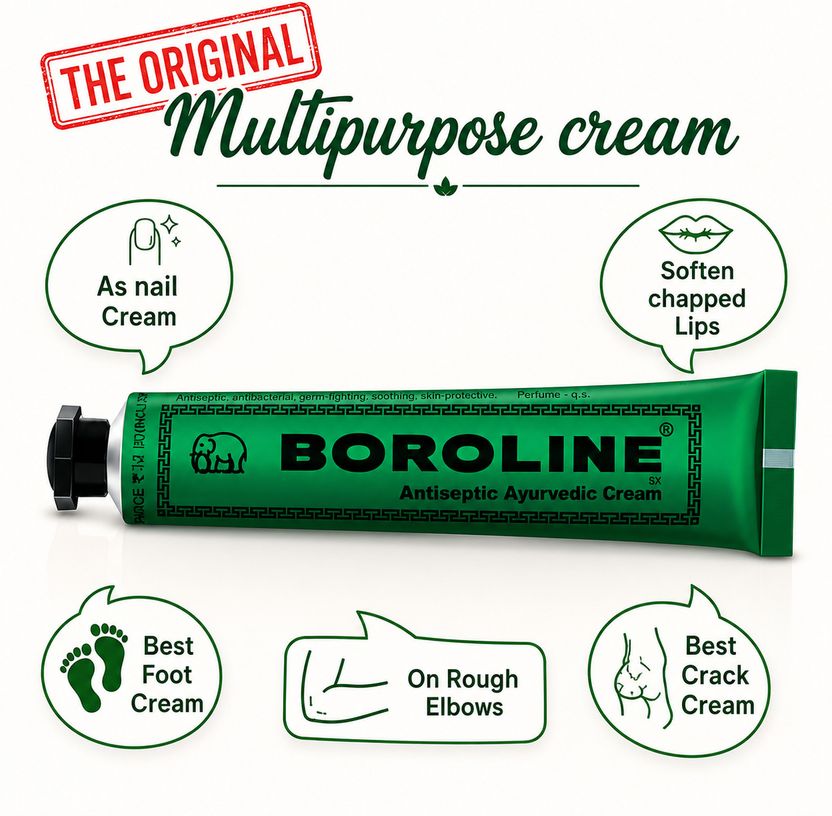 BOROLINE Antiseptic Ayurvedic Cream, Pack of 4 · 19 g (76 g total) - Image 5