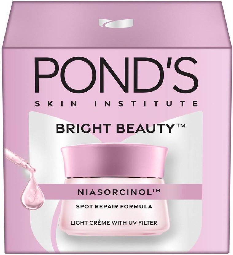 POND's Bright Beauty Light Cream with UV Filter, Niasorcinol