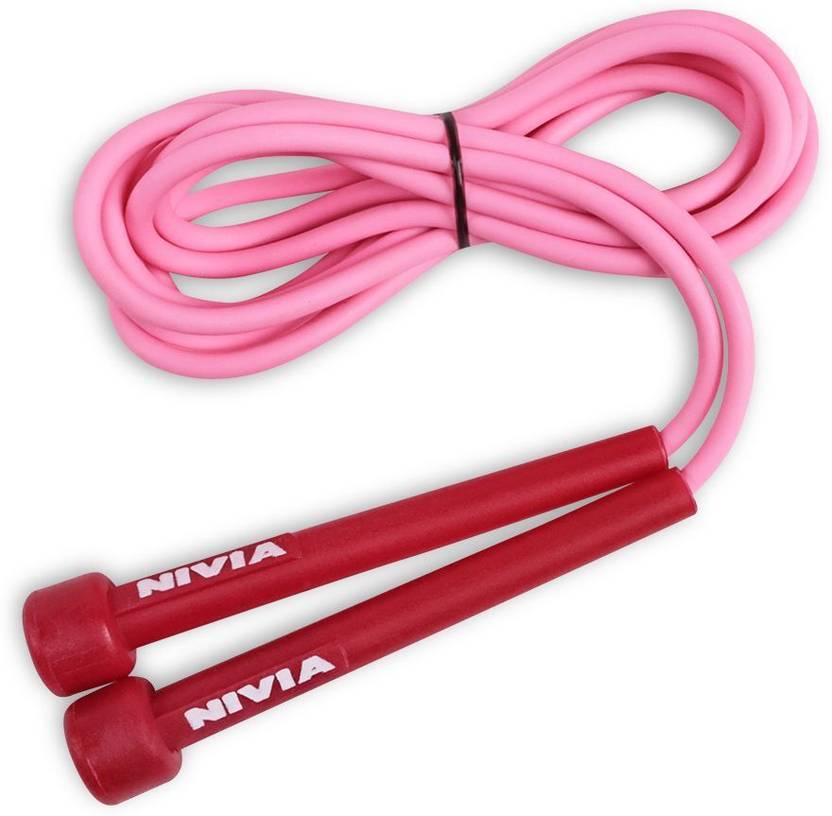 NIVIA Trainer Jump Rope, Fitness and Cardio equipment, For Men and Women Freestyle Skipping Rope