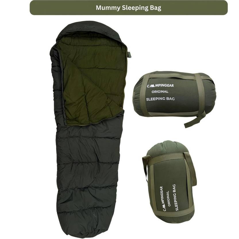 Campingear WinterCore Sleeping Bag | Extreme Cold Protection | 0°C to –5°C Sleeping Bag