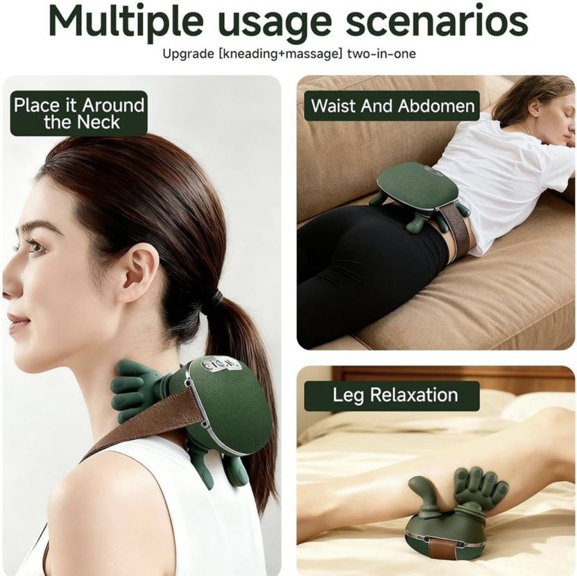Zee Shoulder & Neck Massager for Pain Relief - Image 4