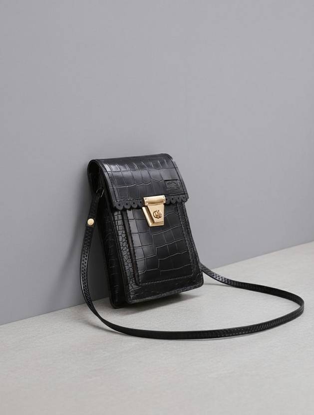 BURAK Black Women Sling Bag Casual Everyday Use Girls