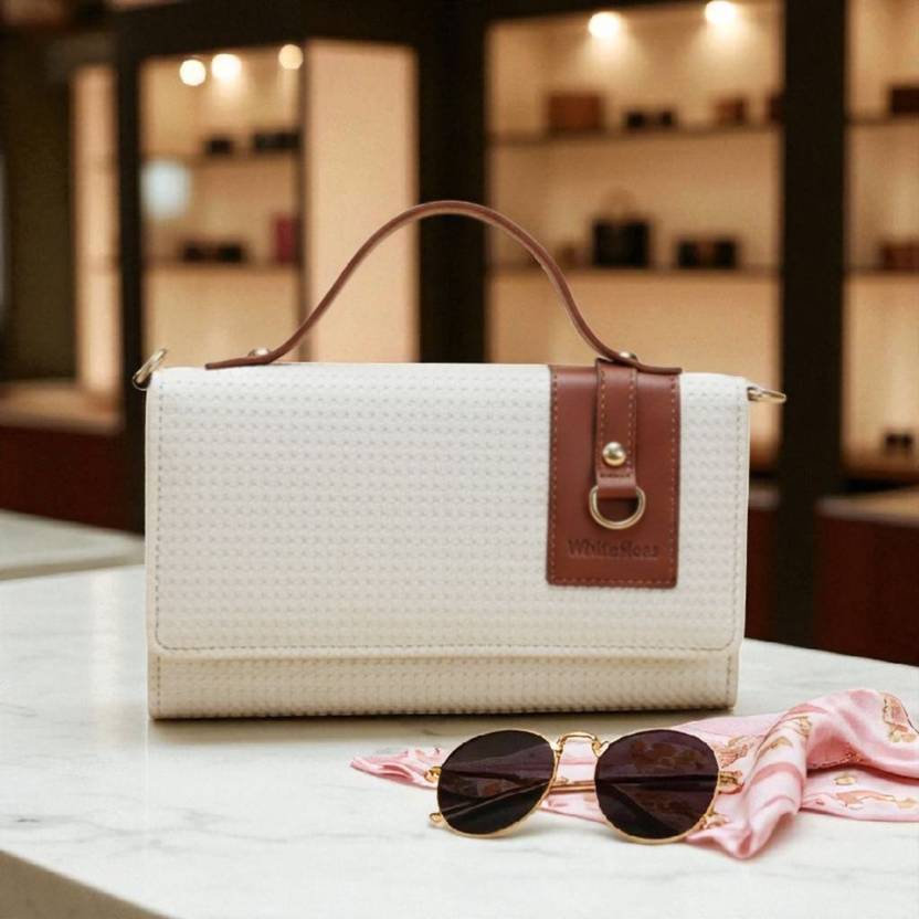AhPremium Beige Sling Bag Sling bag