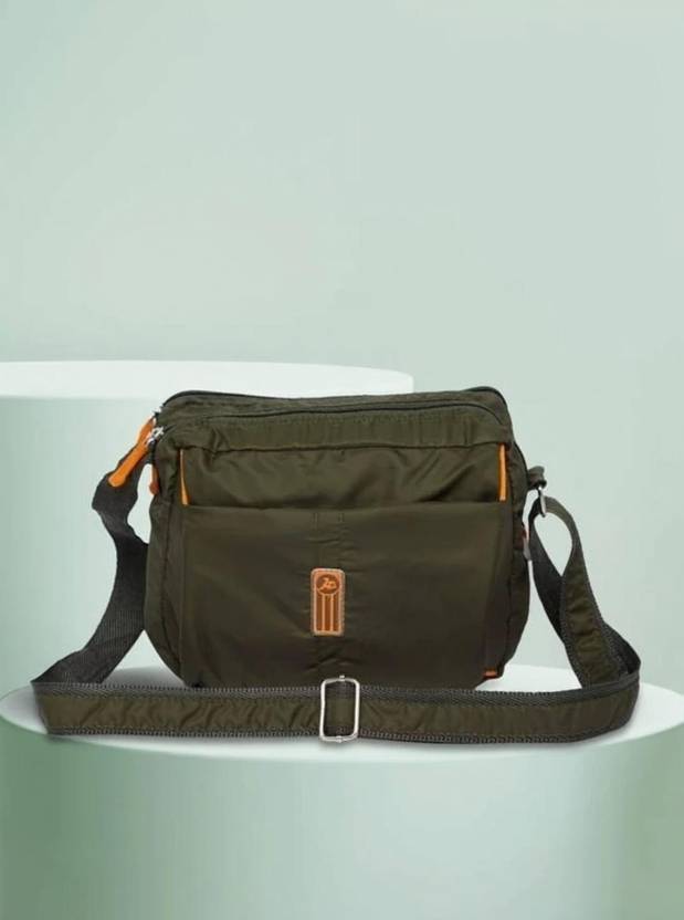 Zouki enterprises Green Men Sling Bag Sling bag man women 01