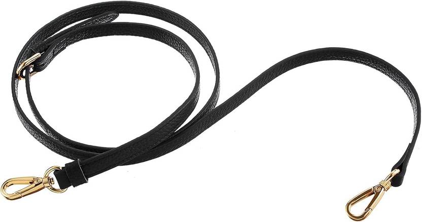 valerie Black Women Sling Bag Belt Strap Replacement Crossbody Wide Shoulder Sling Side Bag (STRAP ONLY)