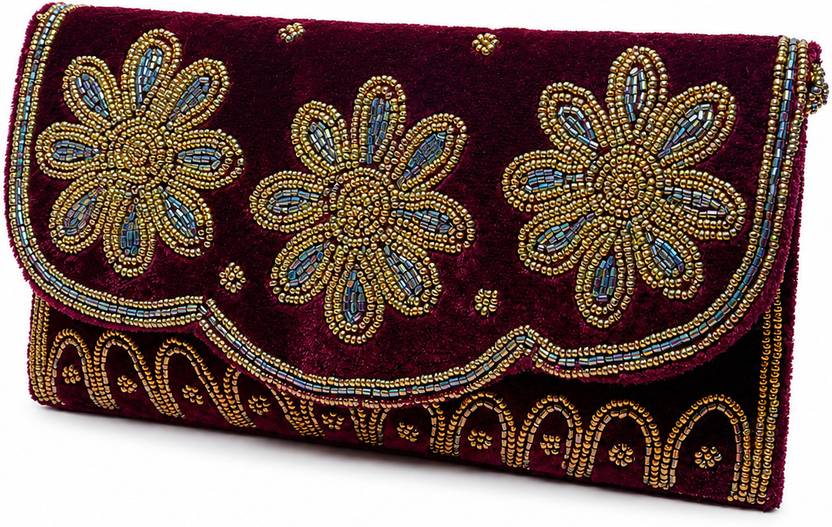 25DEGREE N Party, Formal Maroon Clutch
