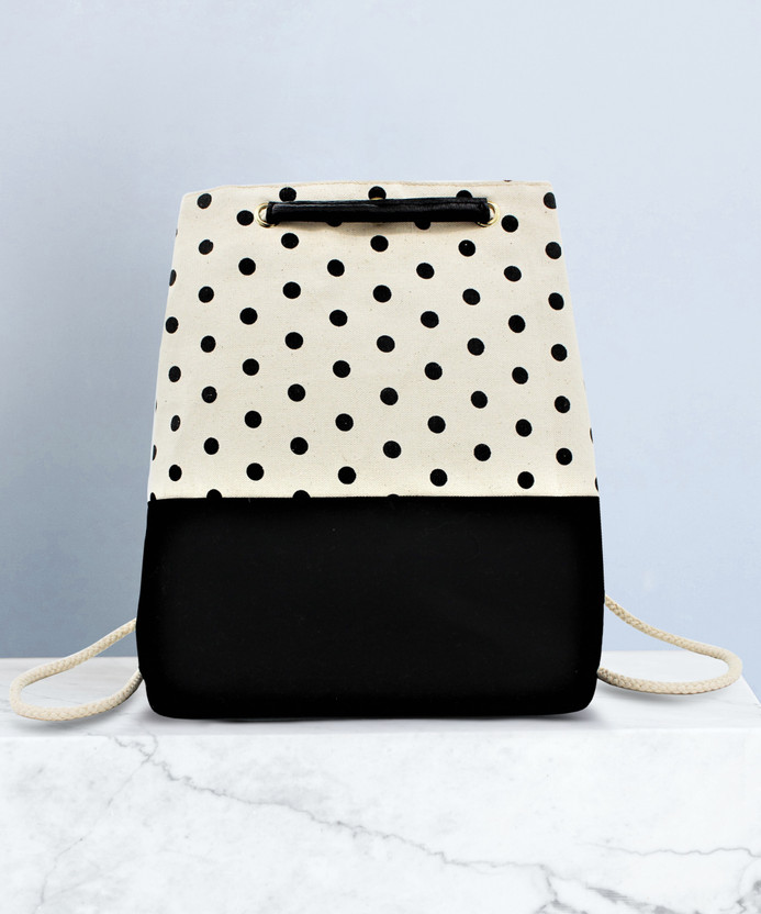Canvas Dots - White