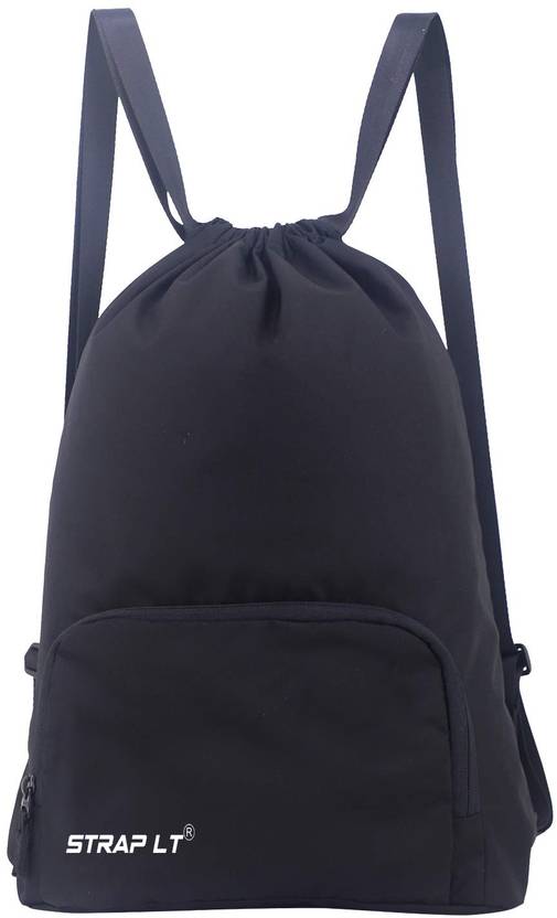 Straplt Black Men & Women Shoulder Bag Light Weight Stylish Trekking School Multipurpose Travel Tution Bags