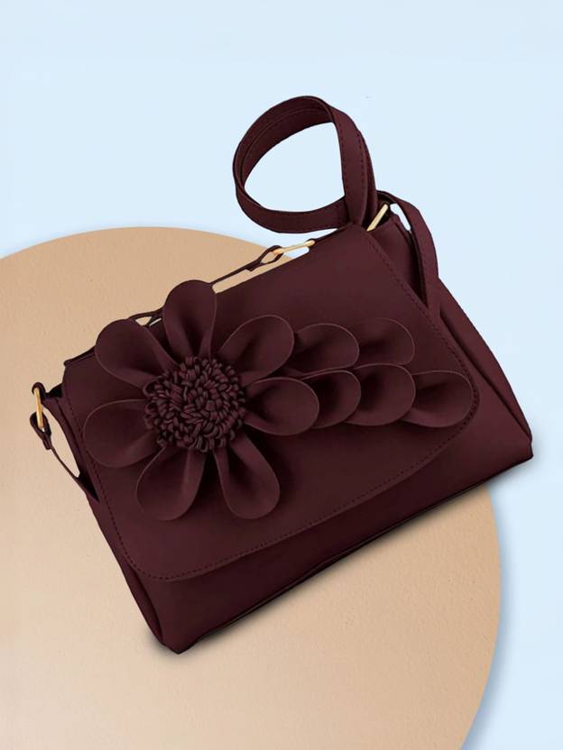 SHIFA COLLECTION Brown Women Sling Bag Stylish for Women/Trendy Branded for Girls Latest