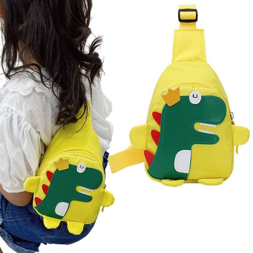 Bembika Yellow Shoulder Bag Baby Essential Shoulder Bag for Kids Adorable & Functional Cross Body Sling Bag
