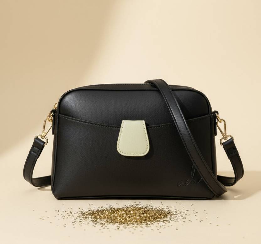 AhPremium Black Sling Bag sling