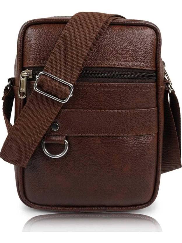 TORRENTO Brown Men & Women Shoulder Bag Men & Women Tan Messenger Bag