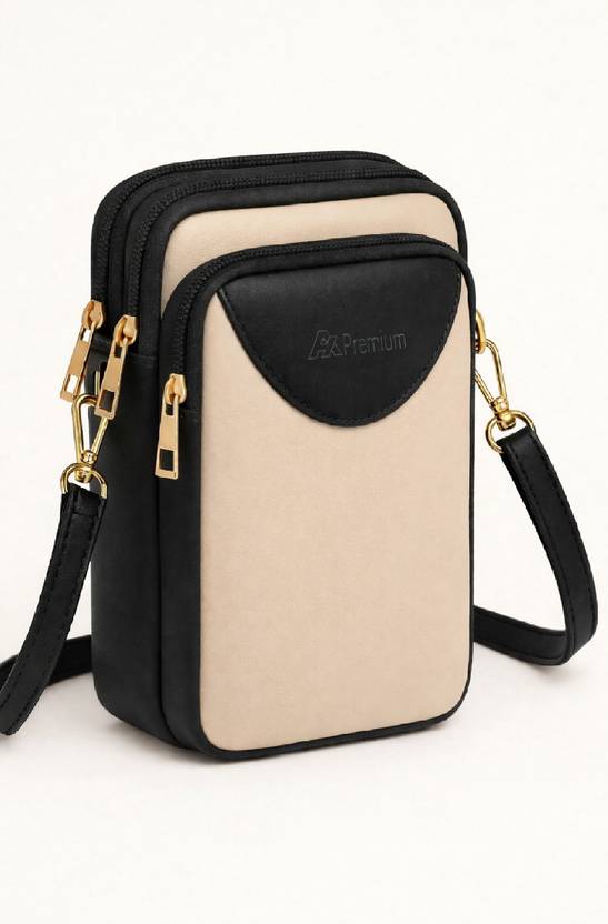 AhPremium Black Sling Bag Sling bag mobile phone Bag