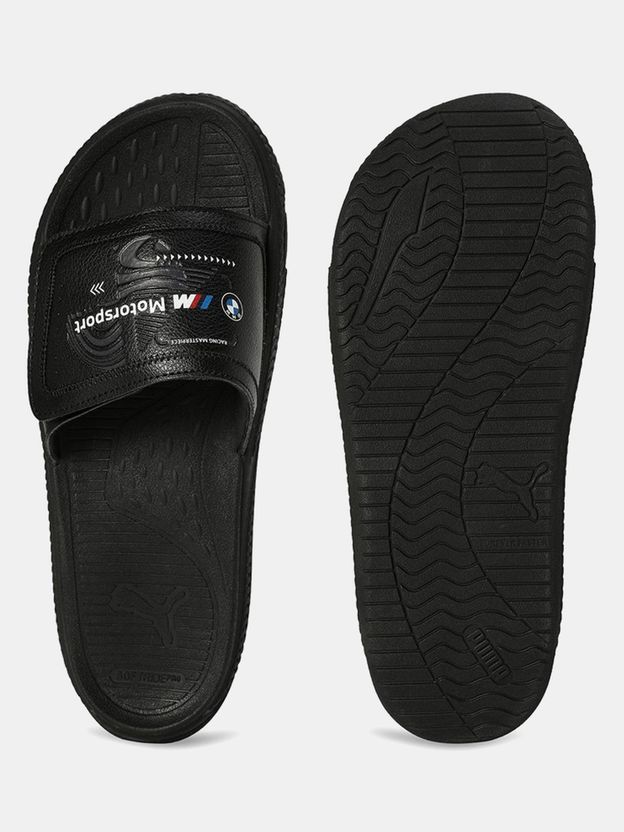 PUMA BMW MMS Softride Slide 2.0 Men Flip Flops, Black, 6 - Image 2