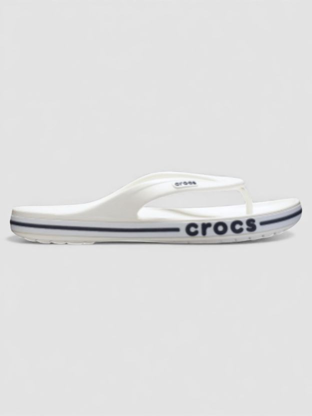 CROCS Bayaband Flip Unisex Flip Flops White Blue 12 - Image 2