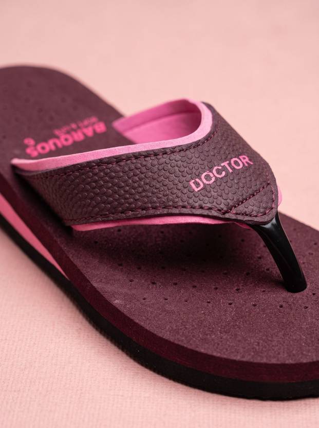 BARQUOS Doctor Slippers Women Soft & Lite Orthopedic Flip Flops for Daily use Women Slippers