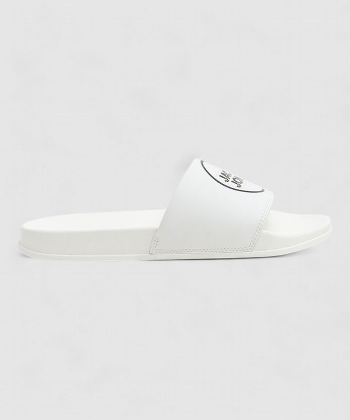 JACK & JONES Men Slides White 10 - Image 2