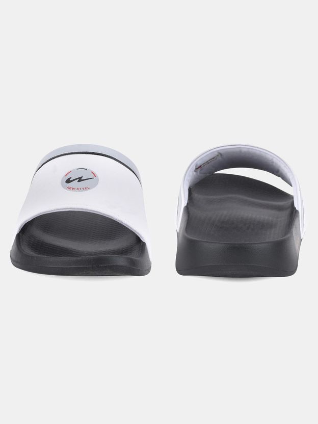 CAMPUS Men Slides White Size 9 - Image 3
