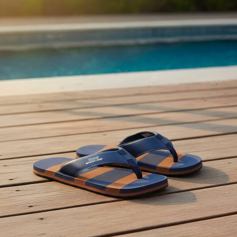 WOODLAND Lightweight Comfortable Casual Summer Wear Men Slippers