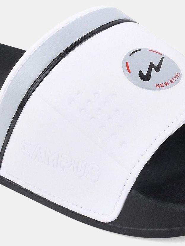 CAMPUS Men Slides White Size 9 - Image 4