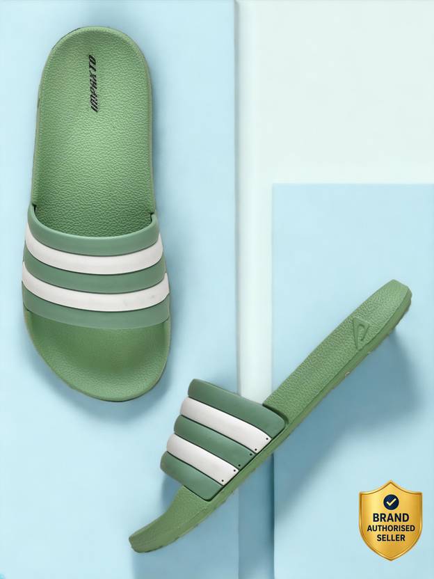 Impakto by Ajanta Women Casual Slider, Cushioned Comfort Slip-On Slipper, Flip Flop for Outdoor Slides