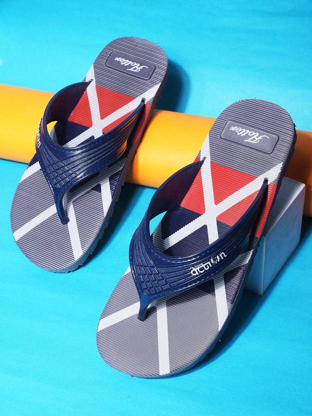 action Men Slippers  (Grey , 8)