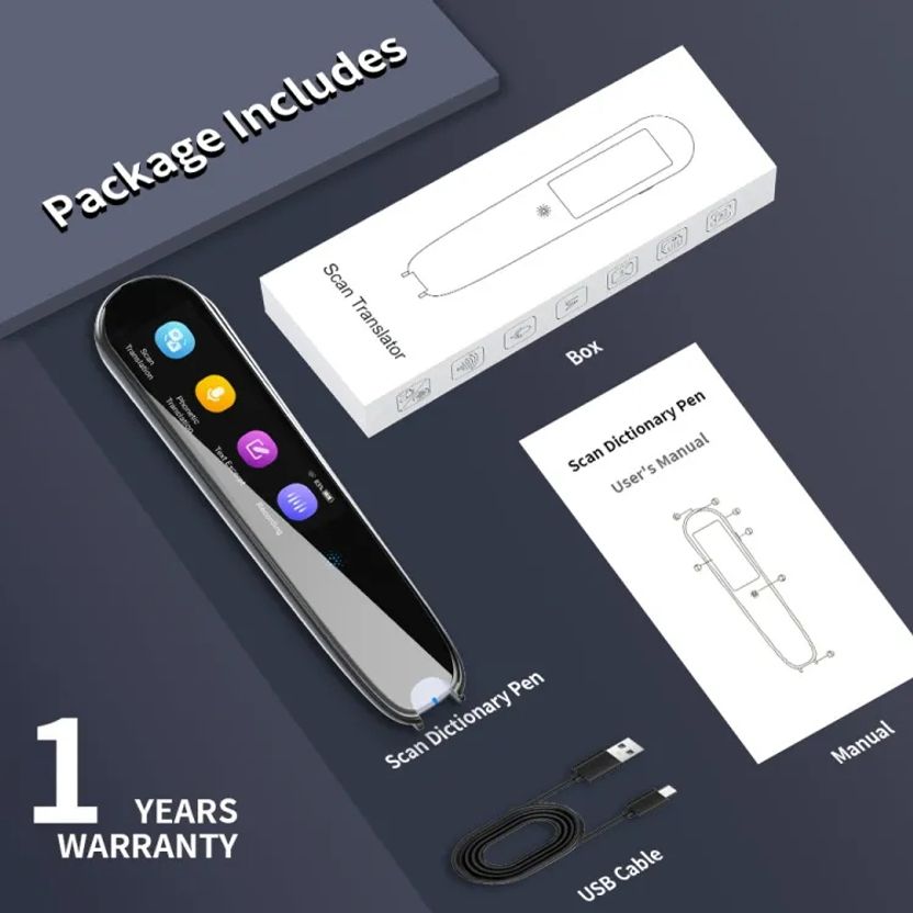 Qiwa AI Smart Translation Pen (Black) - Image 4