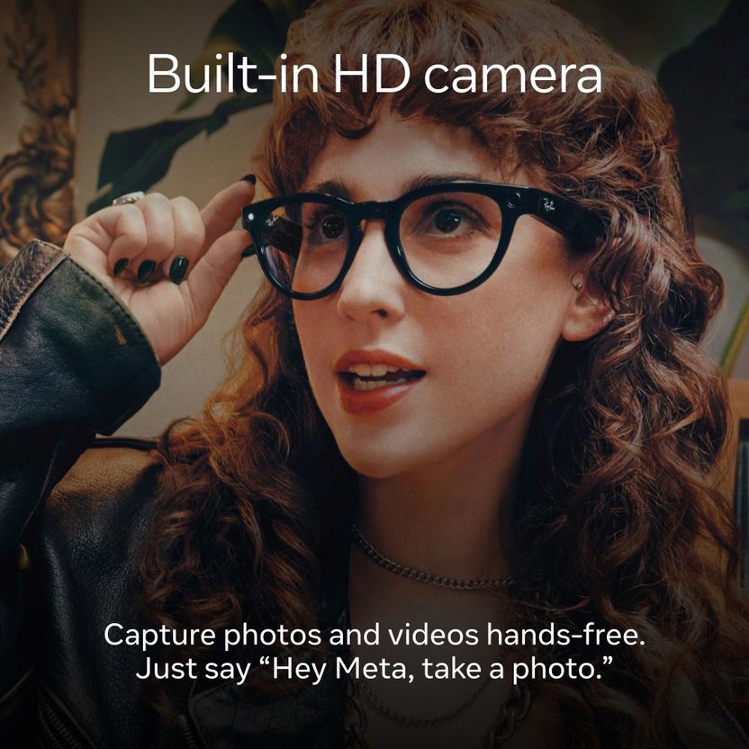 Ray-Ban Meta Wayfarer (Gen 1) Smart Glasses - Image 7