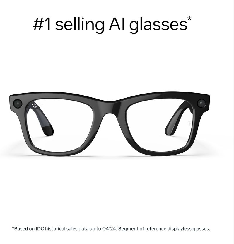 Ray-Ban Meta Wayfarer (Gen 1) Smart Glasses - Image 2
