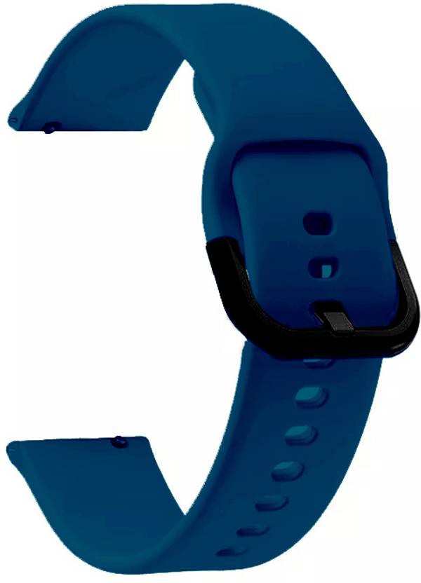 Melfo Black Clip Strap 22mm Compatible with Amazfit Stratos 3 Smart Watch Smart Watch Strap