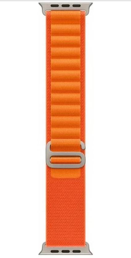 menaso Nylon Alpine Loop Band Compatible With Apple iWatch Band 49|45|44|42mm 44 mm Fabric Watch Strap Smart Watch Strap