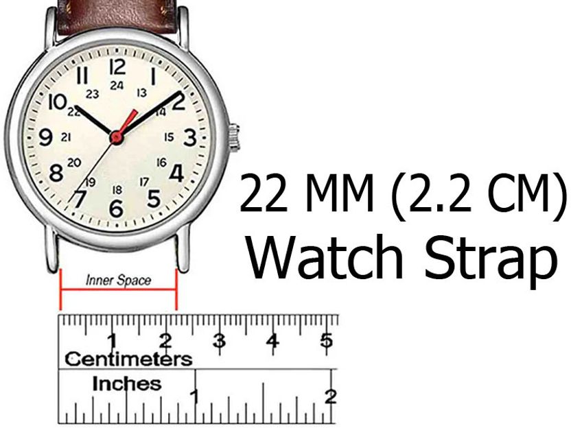 AOnes 22mm Stainless Steel Watch Strap for Xiaomi Mi Watch - Image 5