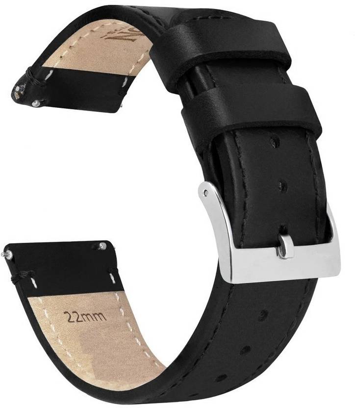 PUNAK 22 mm 22MM Genuine Leather Smart Watch Straps for Icon 2 / Evolve 3 / Smart Watch Strap