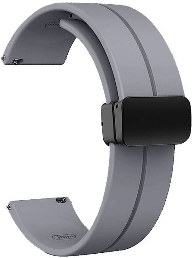PUNAK 22 mm 22MM Magnetic Silicon Smart Watch Strap