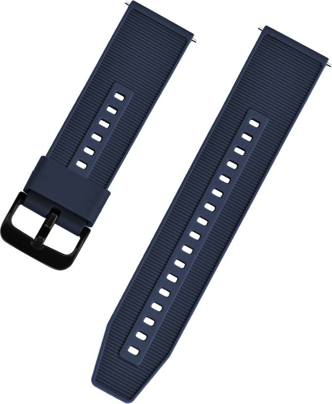 TIMEWEAR Strap with Quick Release Pin Sidebar, Compatible Watches with Lug width 22 mm Silicone Watch Strap