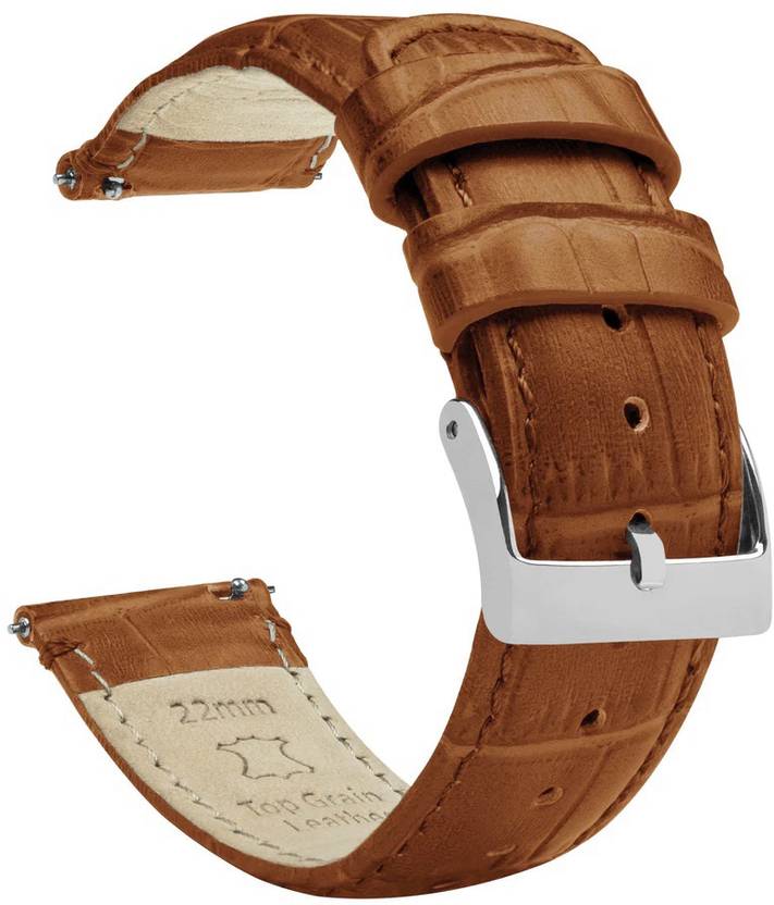 PUNAK 22 mm 22MM Leather Smart Smart Watch Strap