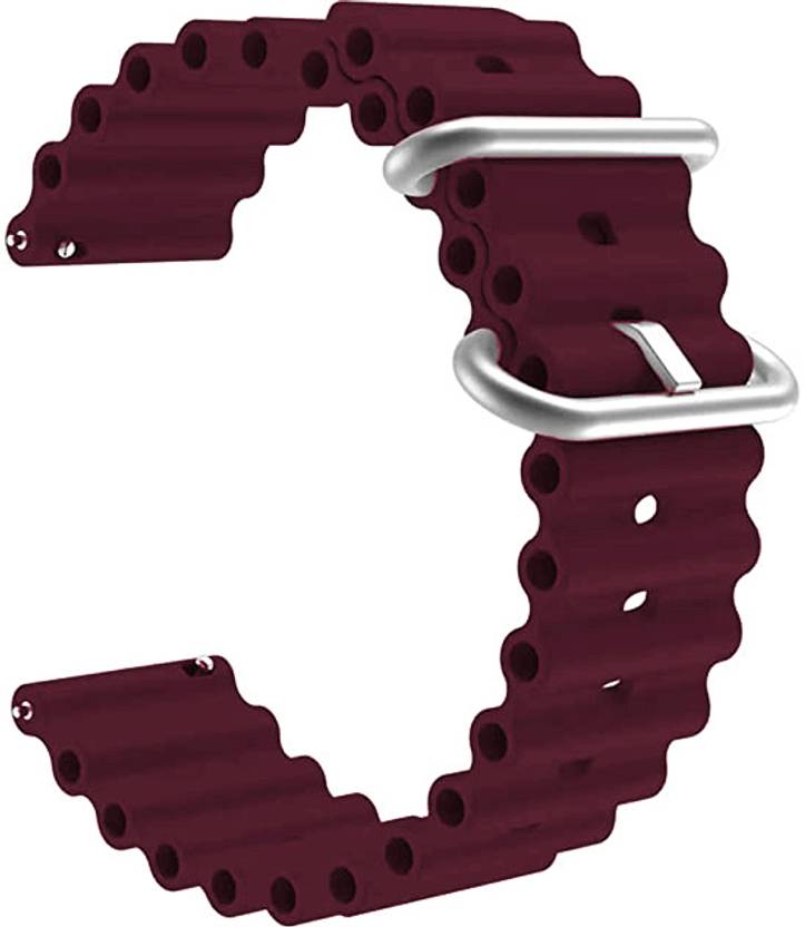 PUNAK 22 mm 22MM SMART WATCH STRAP for NOICEFIT ICON 2 / EVOLVE 3 / CALIBER 2 BUZZ / BOATT WAVE CALL / WAVE LITE / PRIMIA TALK / ULTIMA CALL MAX / LUNAR FIT / BOLT ROVER PRO / COSMIC R / STRIKER PRO / FIRBOLTT TALK PRO / INVINCIBLE PLUS / PHOENIX PRO / COBRA / APOLLO 2 / HUNTER / SUPERNOVA Smart Watch Strap