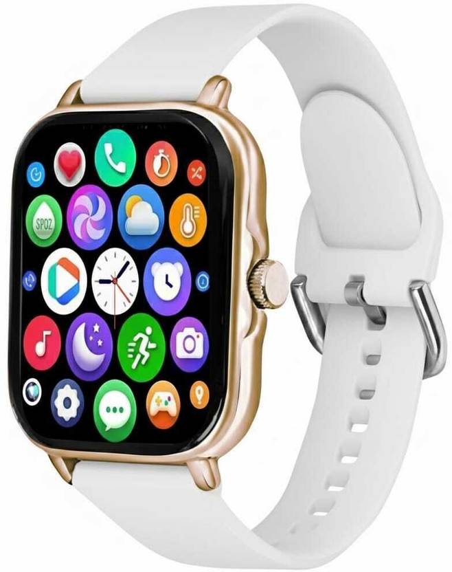 ATSK HUB H6 Smartwatch for Men & Women – Slim Design, Fitness Tracking, Call Support Smartwatch