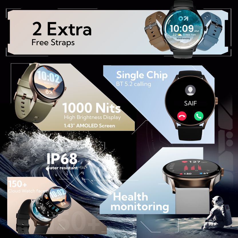 GOBOULT Rover Pro 1.43'' AMOLED Smartwatch - Image 4