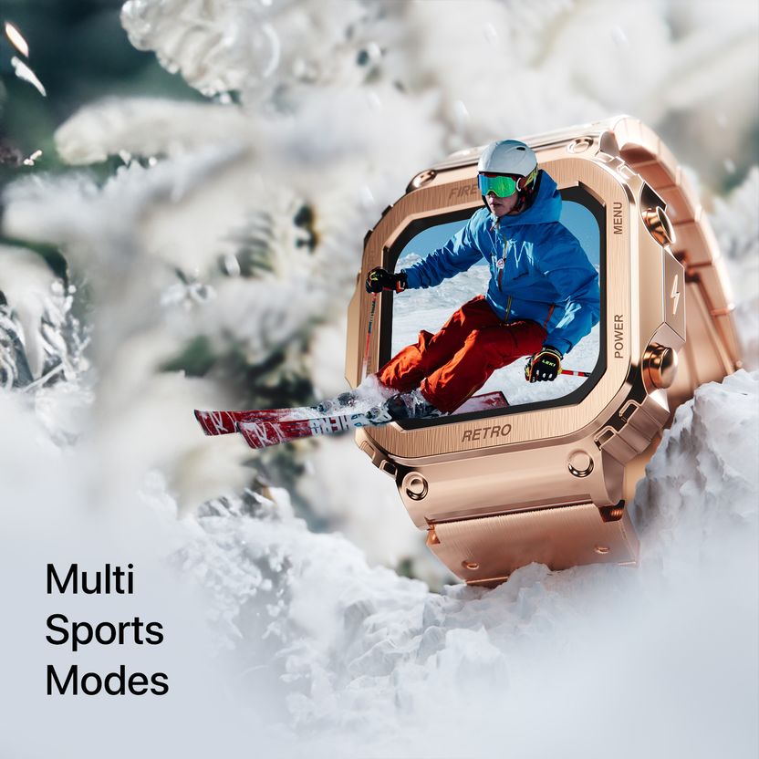 Fire-Boltt Retro 1.54" Display Bluetooth Calling Smartwatch - Image 8