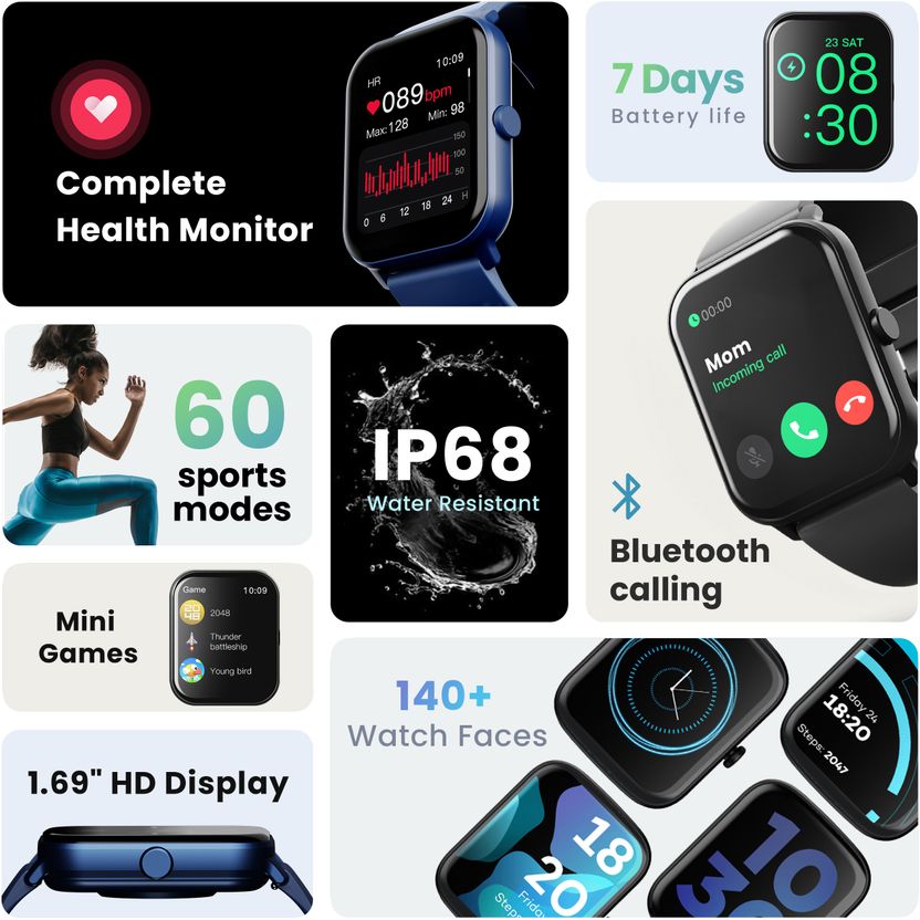 GOBOULT Drift Smartwatch with BT Calling and HD Display - Image 2