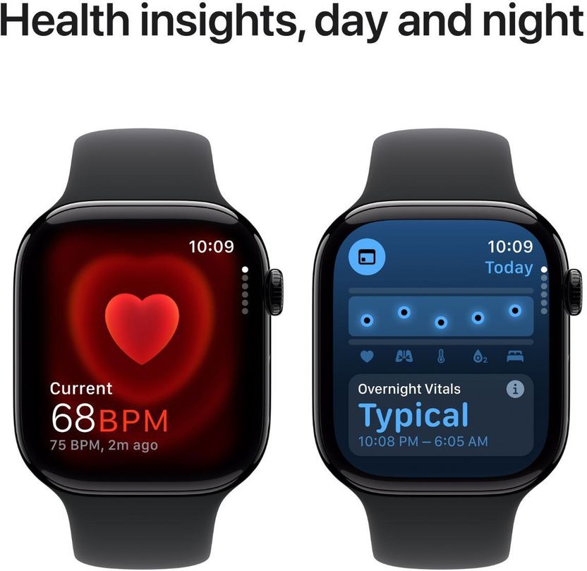Apple Watch Series 10 GPS + Cellular 46mm Jet Black - Image 4