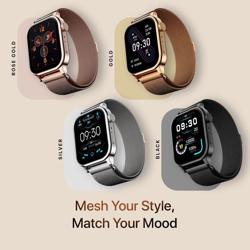 Fire-Boltt Rise Luxe 2026 47mm Metal Smartwatch - Image 10