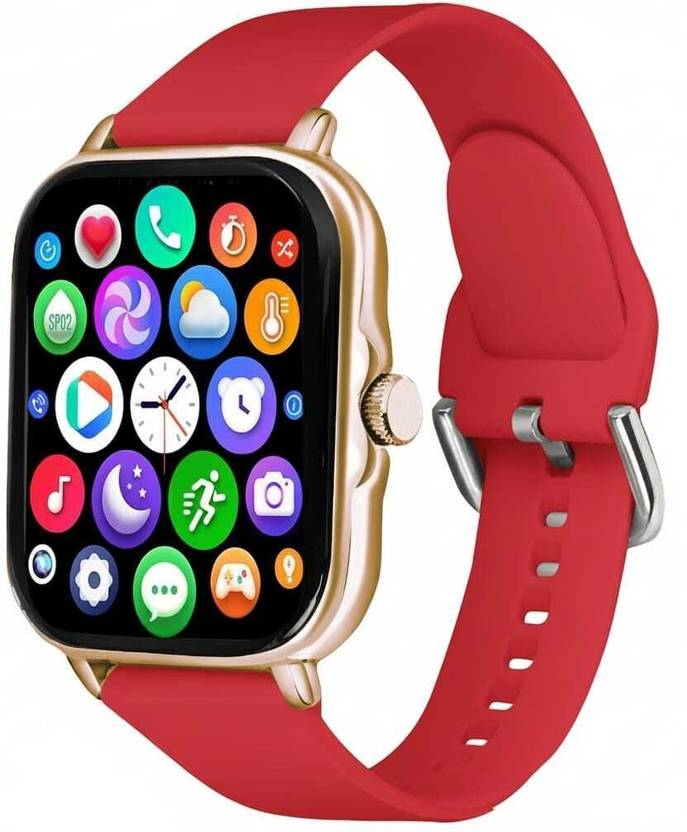 ATSK HUB H6 Smartwatch for Men & Women – Slim Design, Fitness Tracking, Call Support Smartwatch