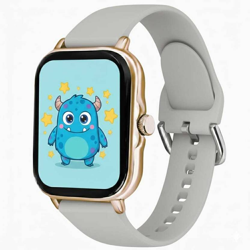 ATSK HUB H6 Smartwatch 1.9” HD Display Bluetooth Calling Fitness Tracker Watch For kids Smartwatch