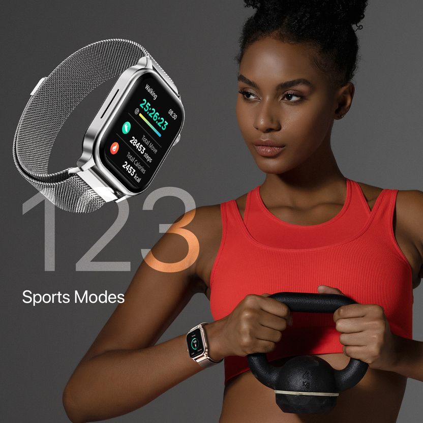 Fire-Boltt Rise Luxe 2026 47mm Metal Smartwatch - Image 7