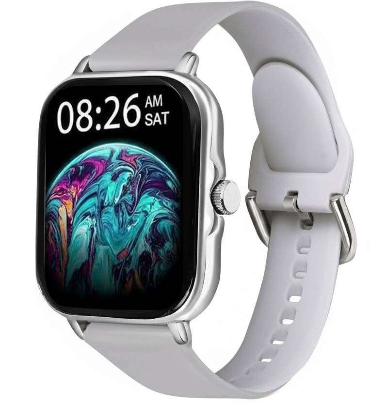 ATSK HUB H6 Smartwatch for Men & Women – Slim Design, Fitness Tracking, Call Support Smartwatch